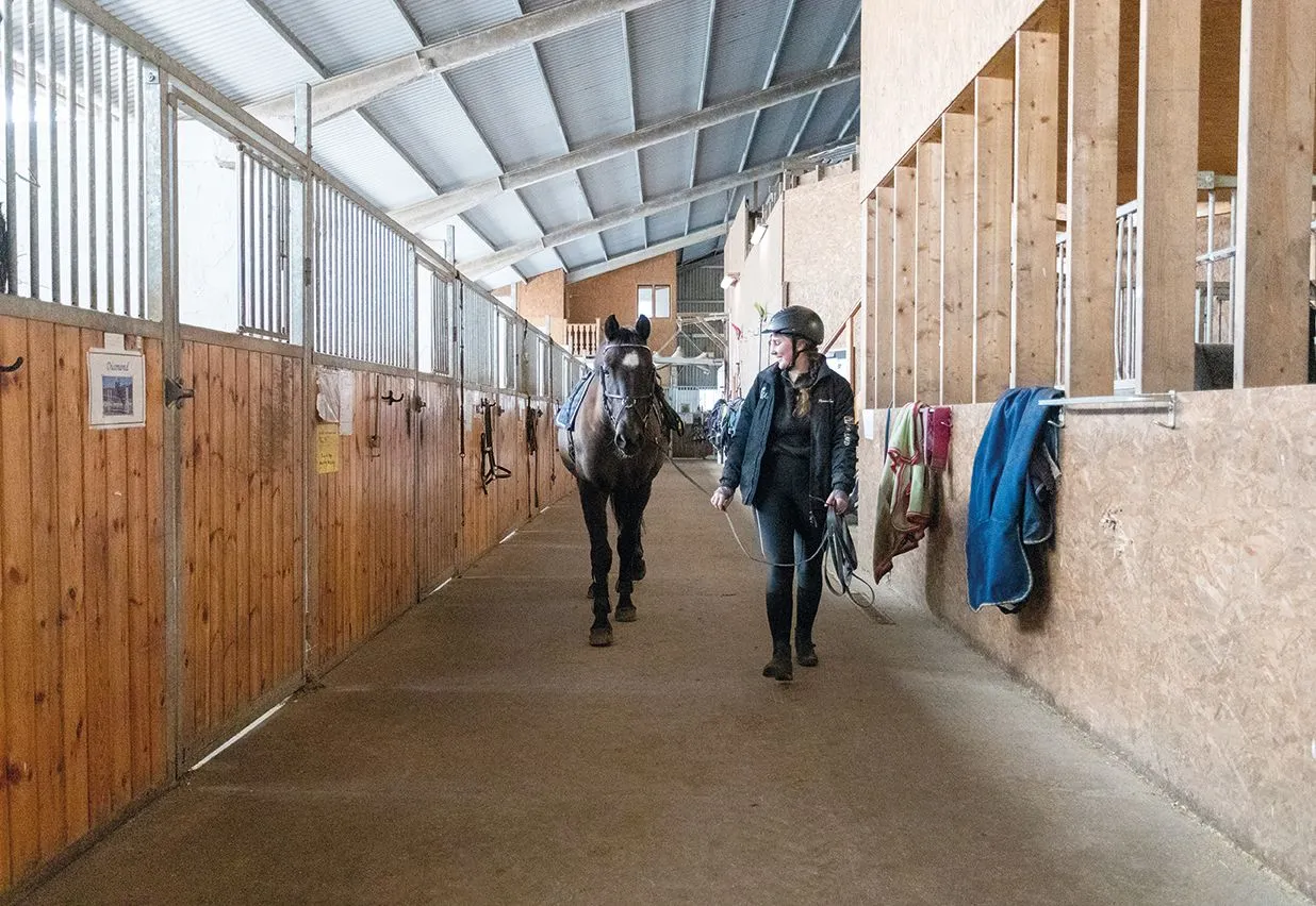 Stall Adam, hållbart stall